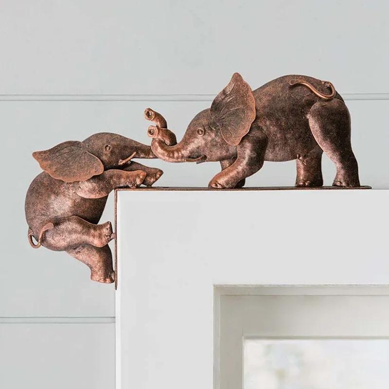 Trendig Stil Ny Hemdekoration Elefant Bläckfisk Harts Ornament Enkla Moderna Hantverk Harts Utsmyckningar