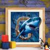 Diamond Painting Full Square New Arrival Animal Shark Pictures Of Rhinestones Diamond Embroidery Cartoon Mosaic Craft Kit