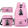 Demon slayer ghost annihilation blade primary school bag new pencil case stationery set