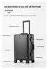Alloy 20-Inch Carry-On and 26-Inch Luggage Set, Drop-Resistant Trolley Case with Combo Lock