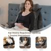 Beige Support Pillow for Bed with Armrests