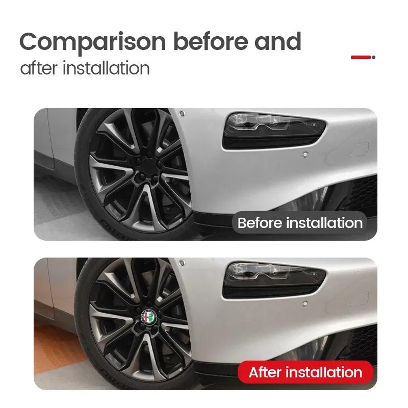 Car Sticker For Alfa Romeo 159 147 4Pcs 60mm Car Wheel Hub Cover Rim Center Cap Decorative Accessories For Alfa Romeo 159 147 GiQX1