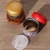 Mini Exquisite Prints Tea Tin Double Cover Tea Storage Container Portable Chinese Style Tea Can Universal Home Kandy Spices Can