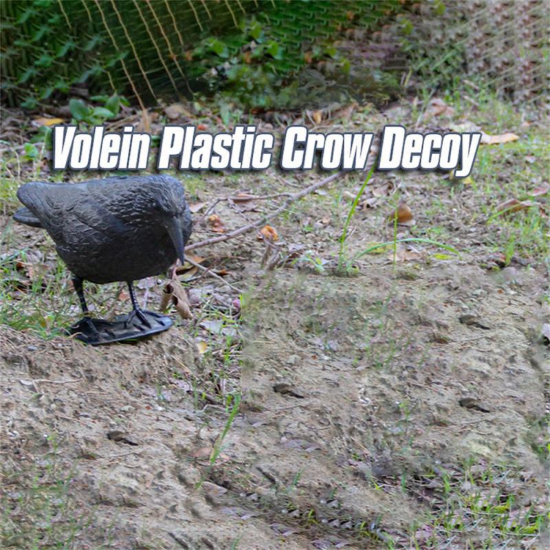 Crow Decoration Props Rugged And Durable Simple And Delicate Simulation Bait Home Decoration Crafts Simulation Crow Ornaments
