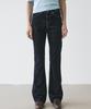 Masimodutti High-Waisted Bootcut Flock Jeans