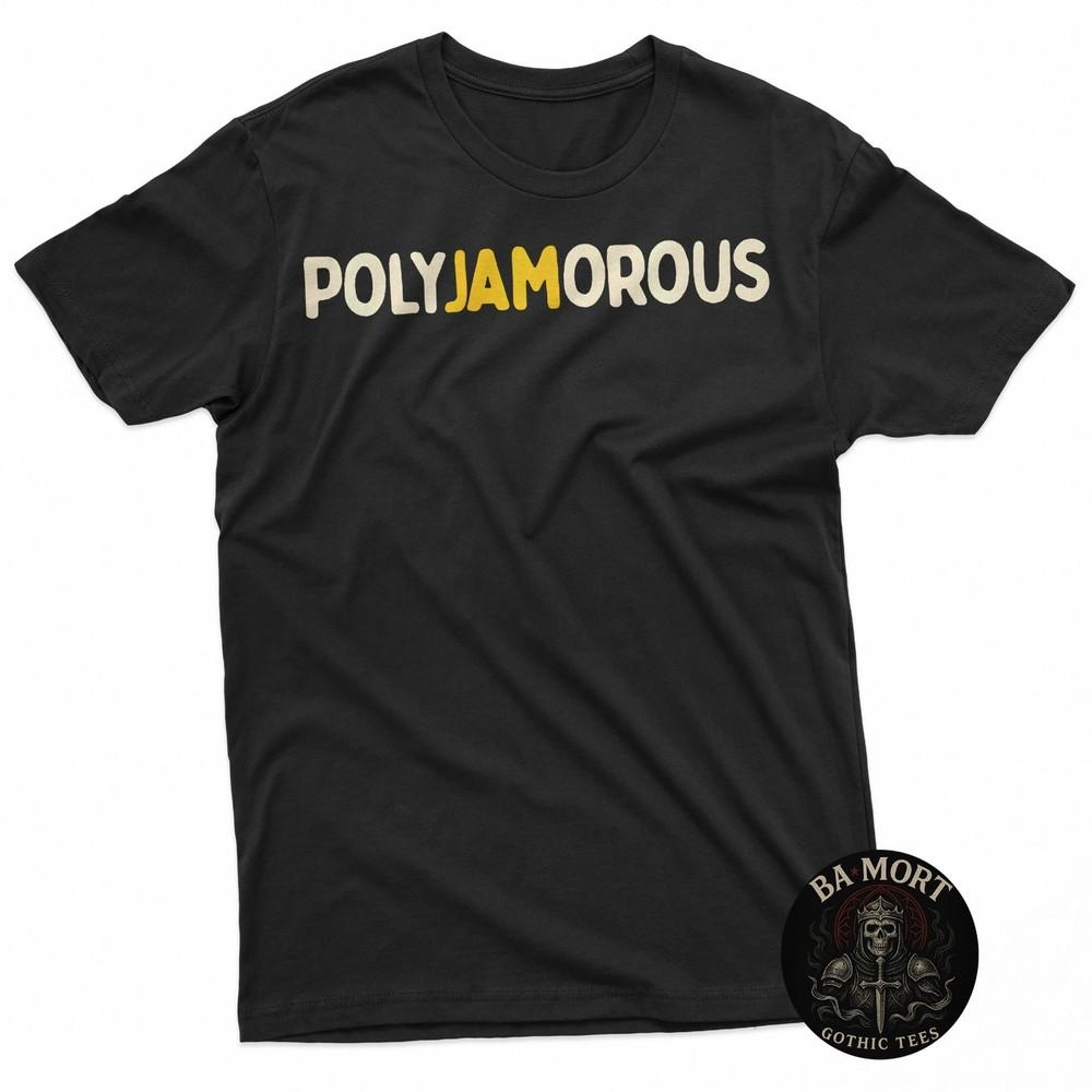 Polyjamorous Music Lover Design TShirt Unisex T-Shirt L