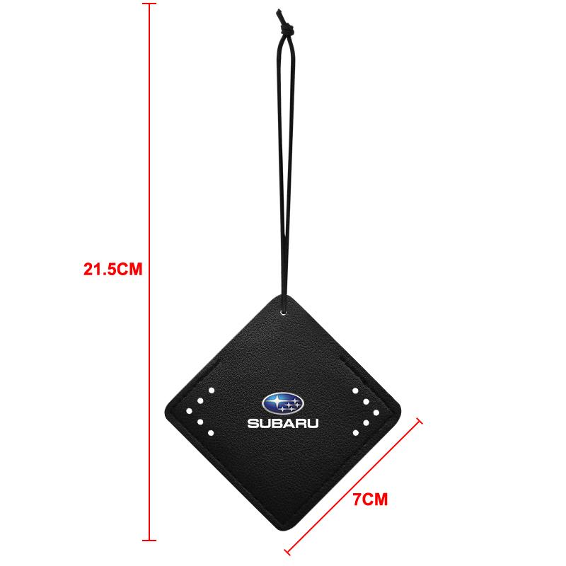 Auto Interior Perfume Pendant Air Freshener Hanging Perfume Emblem For Subaru Impreza Forester Tribeca XV BRZ