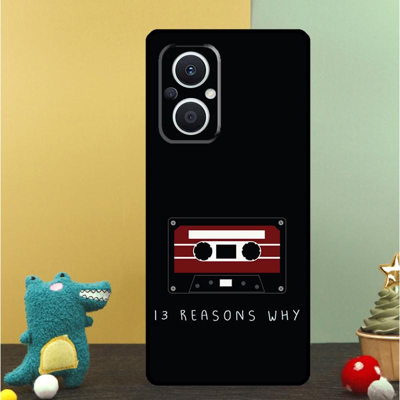 13 Thirteen Reasons Why Case For OPPO Reno 15F 14F 11 12 13 F 14 10 15 Pro 7 8 Lite OPPO Find X5 X6 X8 X9 Pro Cover