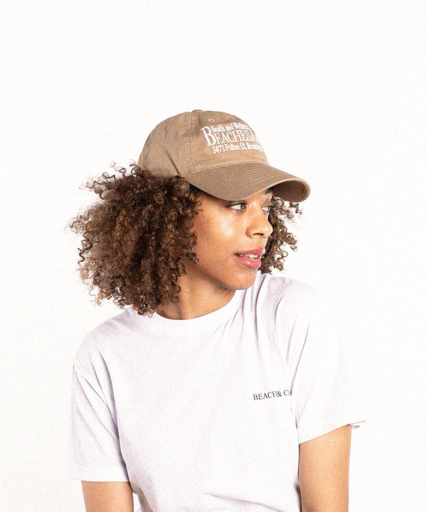 Bichiseuaenkeulim Health And Wellness Ball Cap-Dark Beige