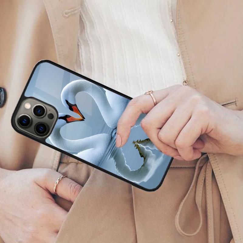 Flamingo Heart Magnetic Phone Case For APPLE iPhone 17 Air 16 14 13 12 Pro Max 15 Plus Wireless Charge With MagSafe Cover