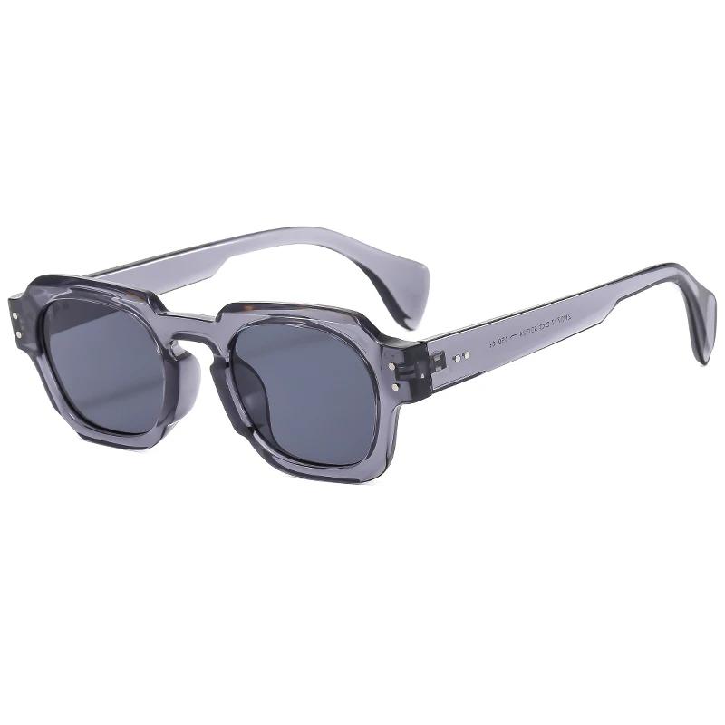 Fashion Cycling Square Women Men Luxury Brand Sunglasses Retro Sports Men Trending Black Grey Sun Glasses Shades