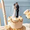 Romantic Bride Groom Topper Elegant Design Anniversary Decoration  Wedding Celebration