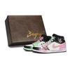 Air Jordan 1 811 Manufacturing, Jinling Hanmei, Special Shoe Box Mid Top Vintage Basketball Shoes Unisex DQ8426-010(Team80-SBOX)