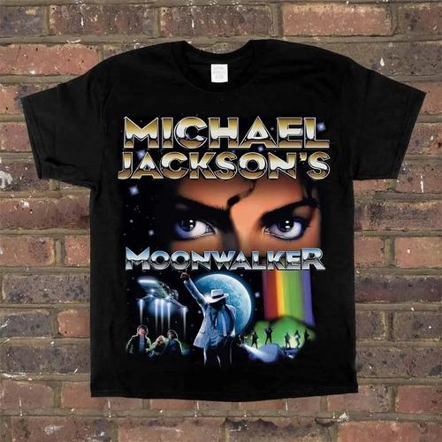 Unisex shirt Cotton Oversize Large Size Michael Jackson Moonwalker