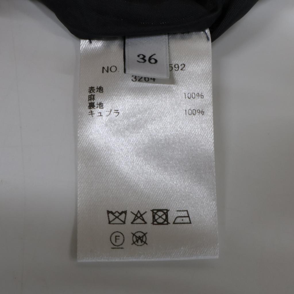 Ebure Gray Medium Linen Twill Pants 4110600592 Bottoms 36 grayUsed