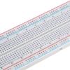 10Pcs Solderless Breadboard ABS 5.6x16.5x0.85cm 830 Points for Experiment Testing