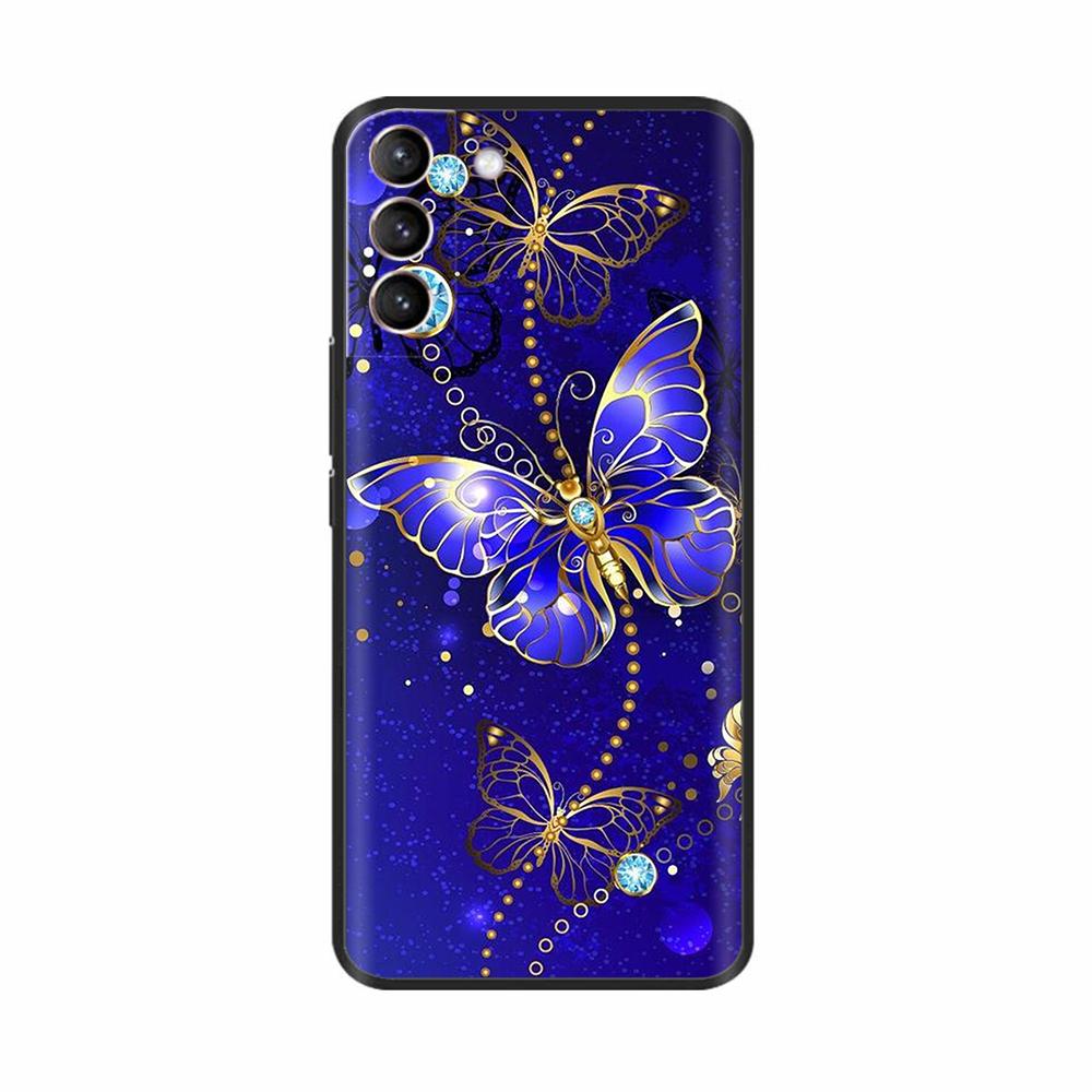 Shockproof Cover For Samsung Galaxy S21 S20 S23 S24 S25 FE Animals Painted Shell Bumper Cases Soft Silicone Back Cover Fundas
