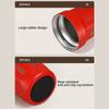 Stainless Steel Insulated Cup With Lifting Rope, Car Mounted Direct Drinking Accompanying Cup, Mug, Octagonal Coffee Cup