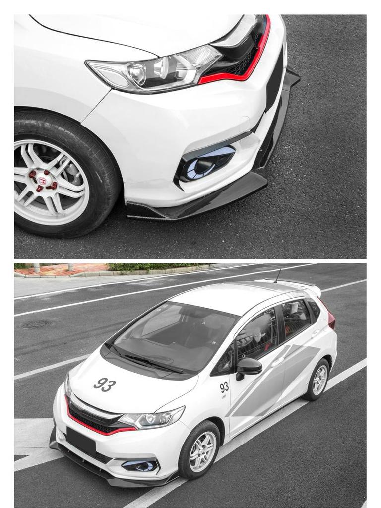18-20 Fit GK5 Modified Body Kit: Rear and Front Lips, RS Small Spoiler, Tail Wing, Top Wing