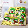 Martian Melodies: Looney Tunes Adventure blanket blanket Camping trip Digital printing Christmas gifts sheet