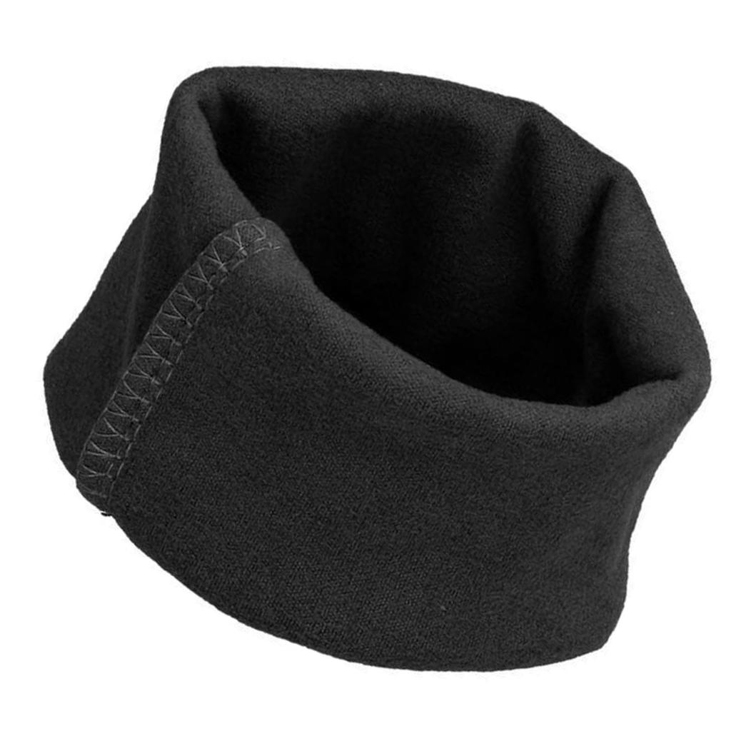 Dog Quiet Ear Cover Black Pet Noise Protection Calming Ear Muffs Anxiety Relief Warm Soft Snood S