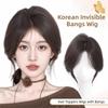 Hair Extension Korean Invisible Bangs Wig Fringe Hair Pieces  Cover White Hair & Hairline