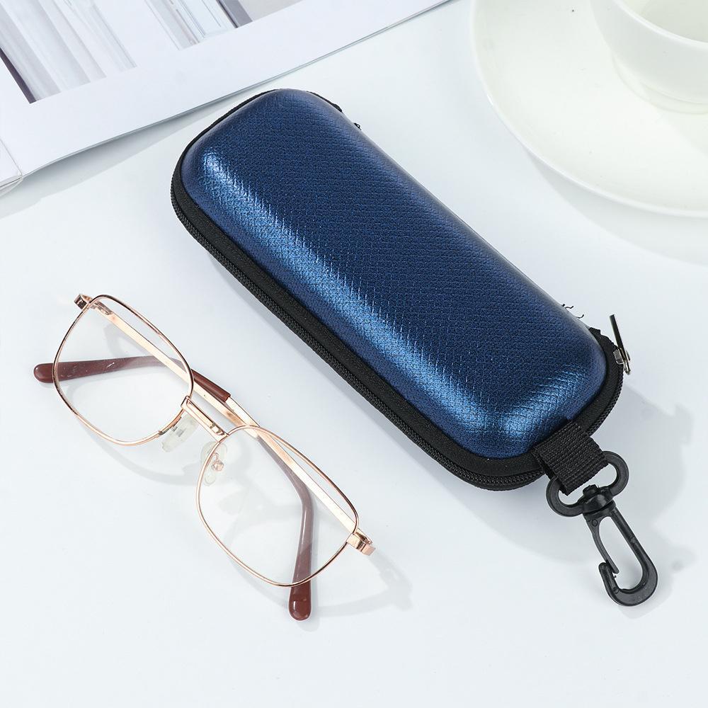 Pudełko na okulary z zamkiem błyskawicznym, twarde, przenośne etui na okulary EVA, prostokątne, pudełka na okulary, uchwyt, ochraniacz, akcesoria