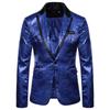 Men's Casual Business Wedding Long Sleeve Buttons Slim Fit Suit Coat Jacket