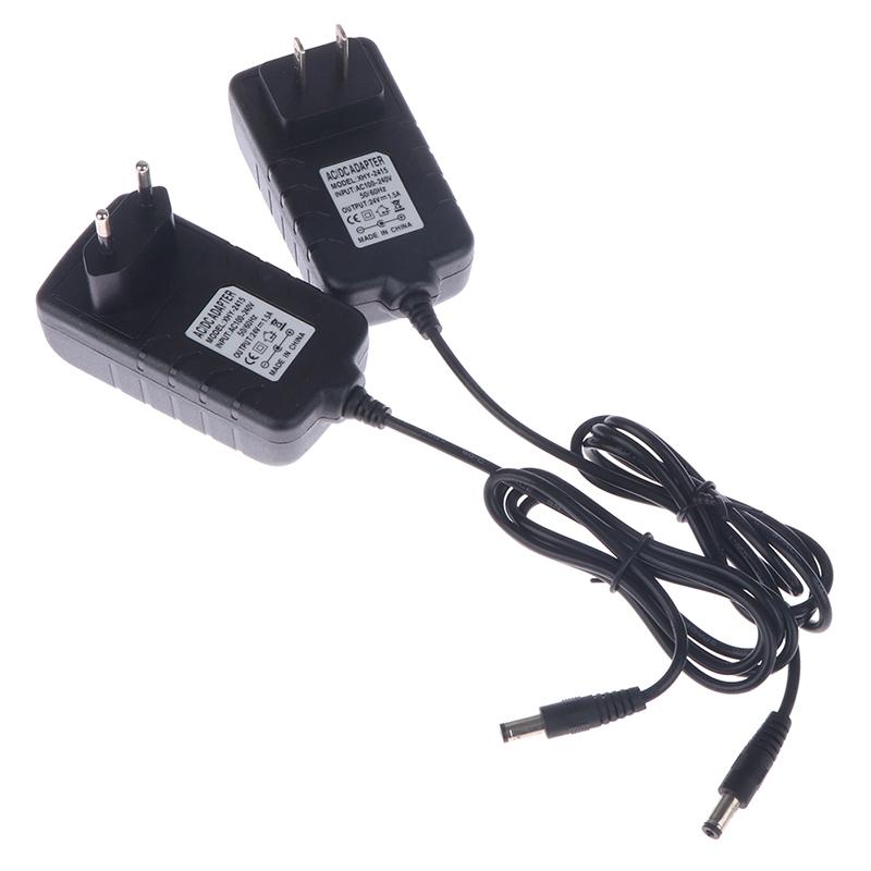 24V 1.5A Power Supply Adapter Charger 36W Eu Plug Ac 100-240V  Nail Dryer
