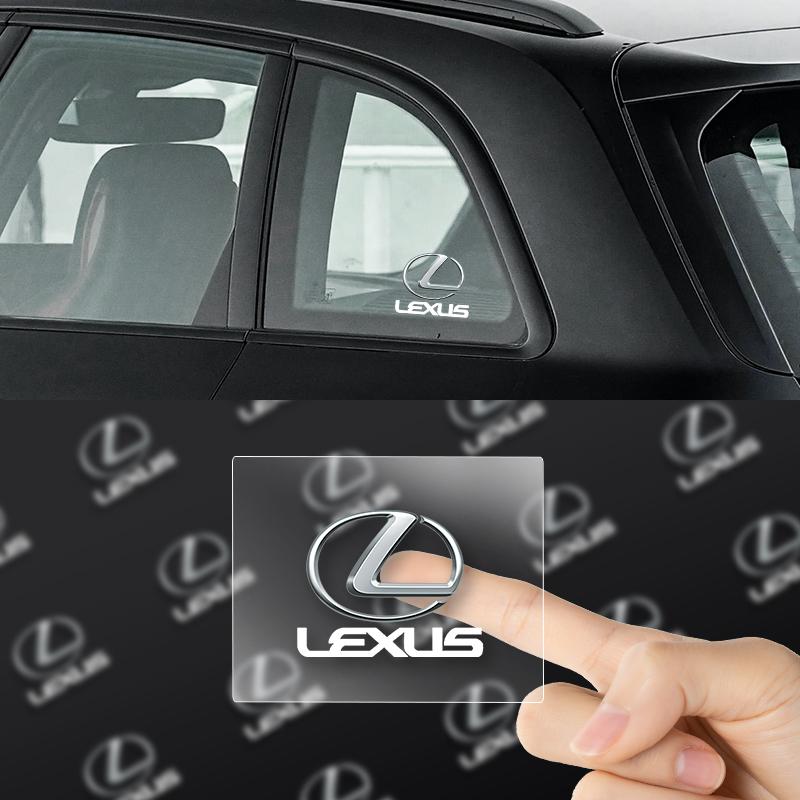 Car Stickers Car-Styling Logo Interior Decorative Accessories For Lexus F-SPORT ES RX NX LS UX LM LX GX LC RZ IS CT GS RC HS