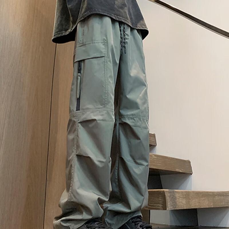 NASA MARVEL Men's Outdoor Windproof Waterproof Straight Leg Pants