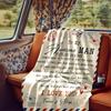 Love Letter To Daughter Customize Your Name Blanket With Warmth Comfort And Softness It'S Perfect For Home Use A Nap Blanket An Office Sofa Blanket A