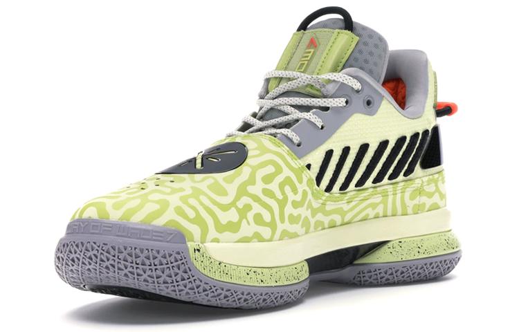 Li Ning WOW 7 Way Of Wade 7 Cushioning Lightweight Low Top Basketball Shoes Men's Green White ABAN079-13