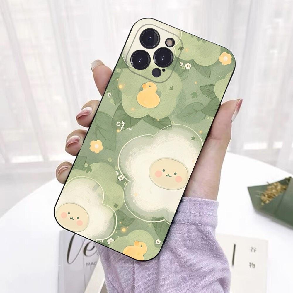 Iphone15 Pro Mobile Phone Case Abstract Illustration Mobile Phone Case Hair Color Painting Anti-Drop For Anti-Drop Mobile Phone