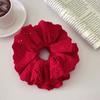 Hair Tie Elastic Hair Bands Cloth Exaggerated Hair Rope Sweet Ballet Style Lace Scrunchies  Party
