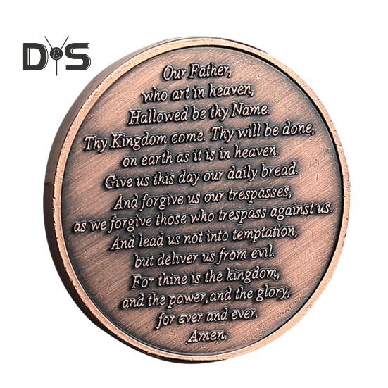 Христианская молитвенная монета Молитесь непрестанно Священное Писание Сопутствующая — фото 7