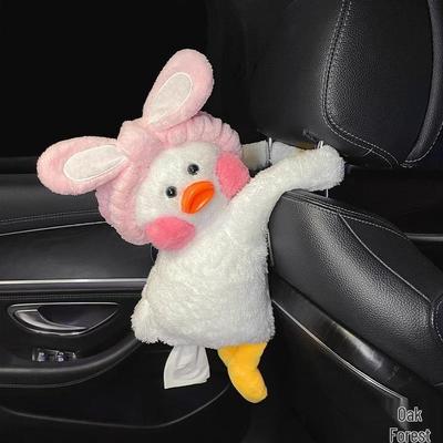 Boîte à mouchoirs Canard Créatif pour Voiture: Décoration Suspendue Mignonne pour Intérieur de Voiture