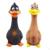2pcs Squeeze Chicken, Novelty Toy Screaming Squeaking Rubber Squeaky Dog Treat Bite Gift