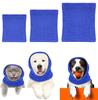 Thickening Dog Calming Earmuffs Neckerchief Collar Warm Pet Neck Gaiter Noise-proof Puppy Scarf Collars Small Medium Large Dog