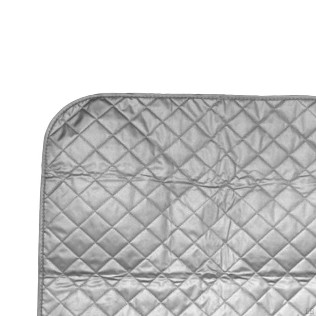 Ironing Pad Folding Blanket Heat Cover for Apartment Dorm Washer