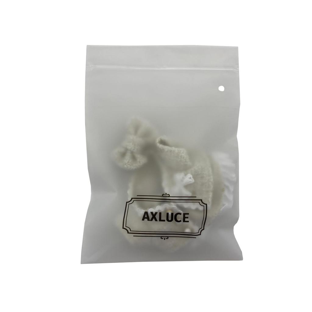 AXLUCE Lovebu Tweed Jacket and Skirt Plush Toy Outfit (Black)