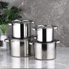 ZISIZ 304 Edelstahl Spieß Hot Pot Set