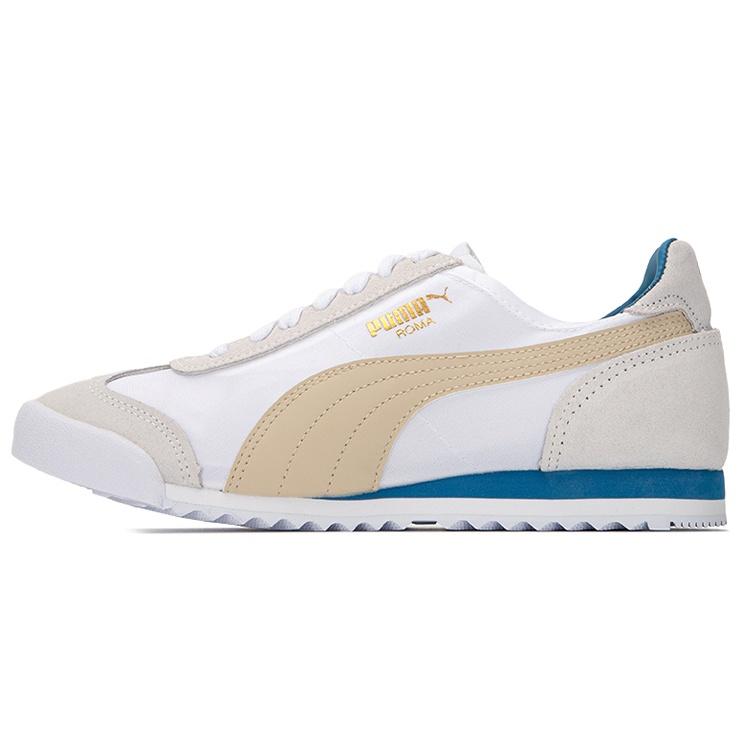 PUMA Roma OG Nylon White Mykonos Blue Men s 362408-32 EU 37