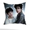 Revenged Love Pillow Case Square Double-Sided Printing Short Plush Sofa Cushion Cover Bedroom Bedside Pillow