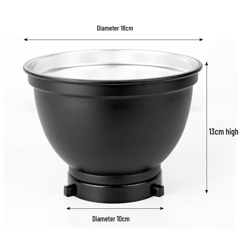 Universal Bowens Mount Reflector & Honeycomb Grid Film Flash Diffuser Set