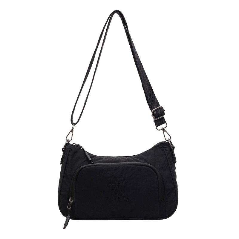 Retro casual fashion sense bag women's 2025 new fashion shoulder messenger bag niche design casual simple bag