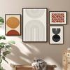 Bohemian Abstract Geometric Rainbow Line Posters Canvas Painting Wall Art Print Pictures Bedroom Living Room Interior Home Decor