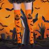 1 Pair Halloween Stockings Thigh High Long Stockings Over Knee Socks Bat Socks Cosplay Festival Stockings for Women Girl