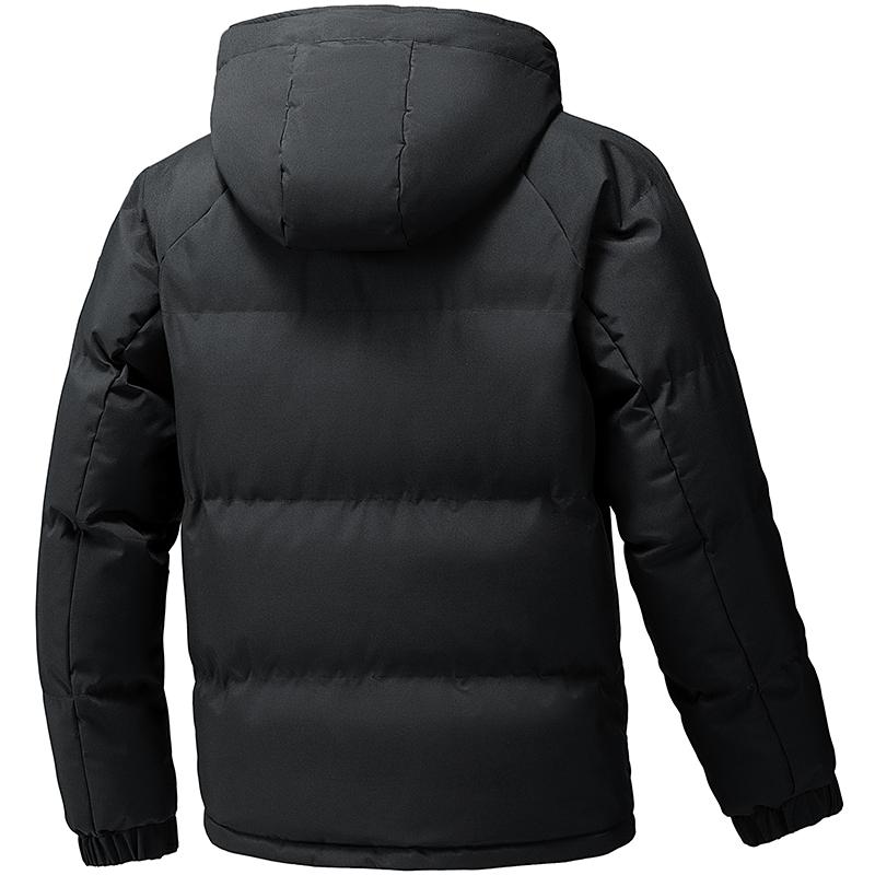 Men's Jacket Stand Collar Mens Parka Winter Down Jacket Fleece Warm Jackets Men Business Leisure Coat Baseball Coats