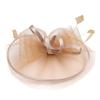 Retros Feather Mesh Hair Clip Handmade Elegant Hair Accessory For Women Wedding Party Retros Style Lightweight Decoration